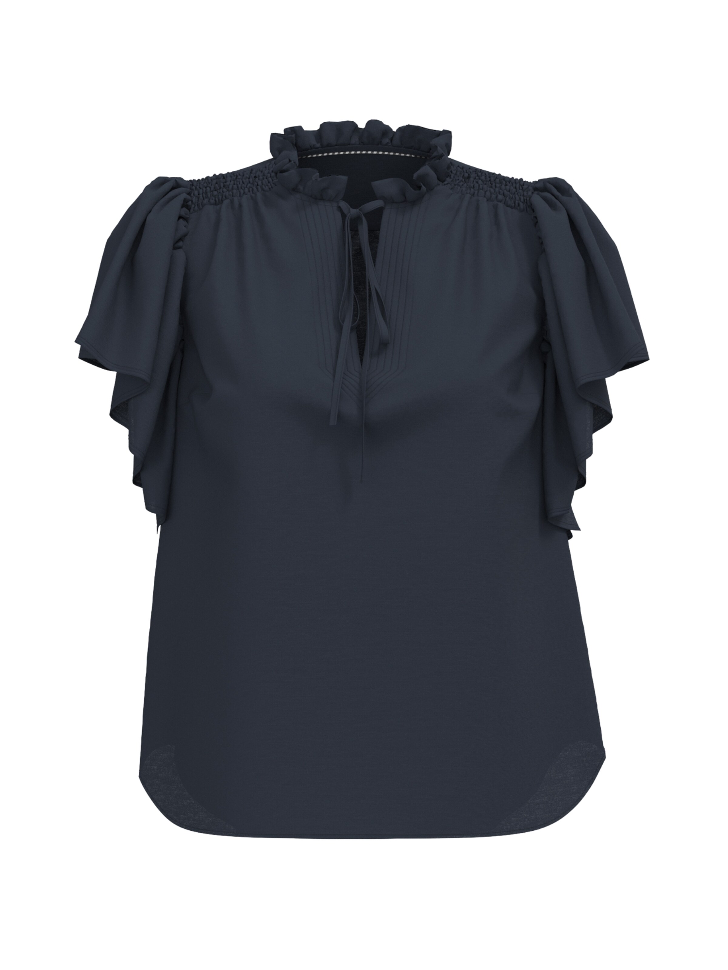 co'couture Top 'Hera'' in Blau: Vorderseite