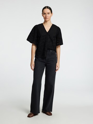 SELECTED FEMME Blus 'SLFDAHLIA' i svart