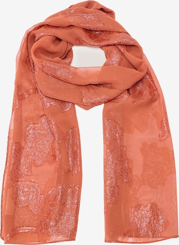 Écharpe Camomilla Italia en marron : devant