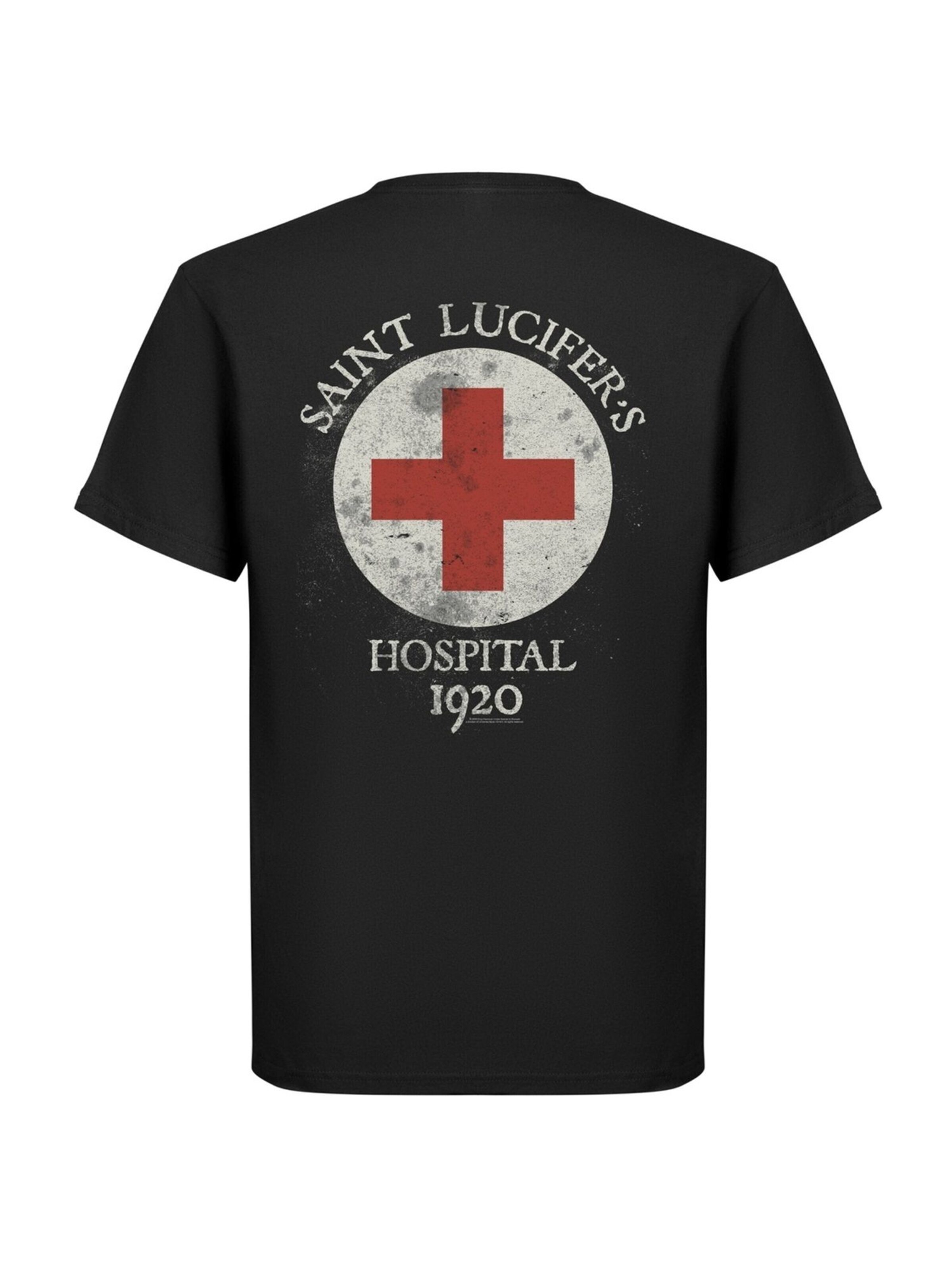 Maglietta 'King Diamond Hospital T-Shirt' di Rockshirts in nero