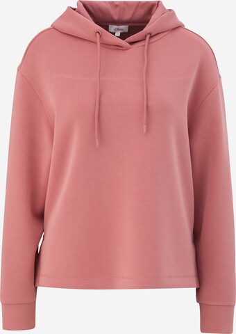 Sweat-shirt s.Oliver en rose : devant