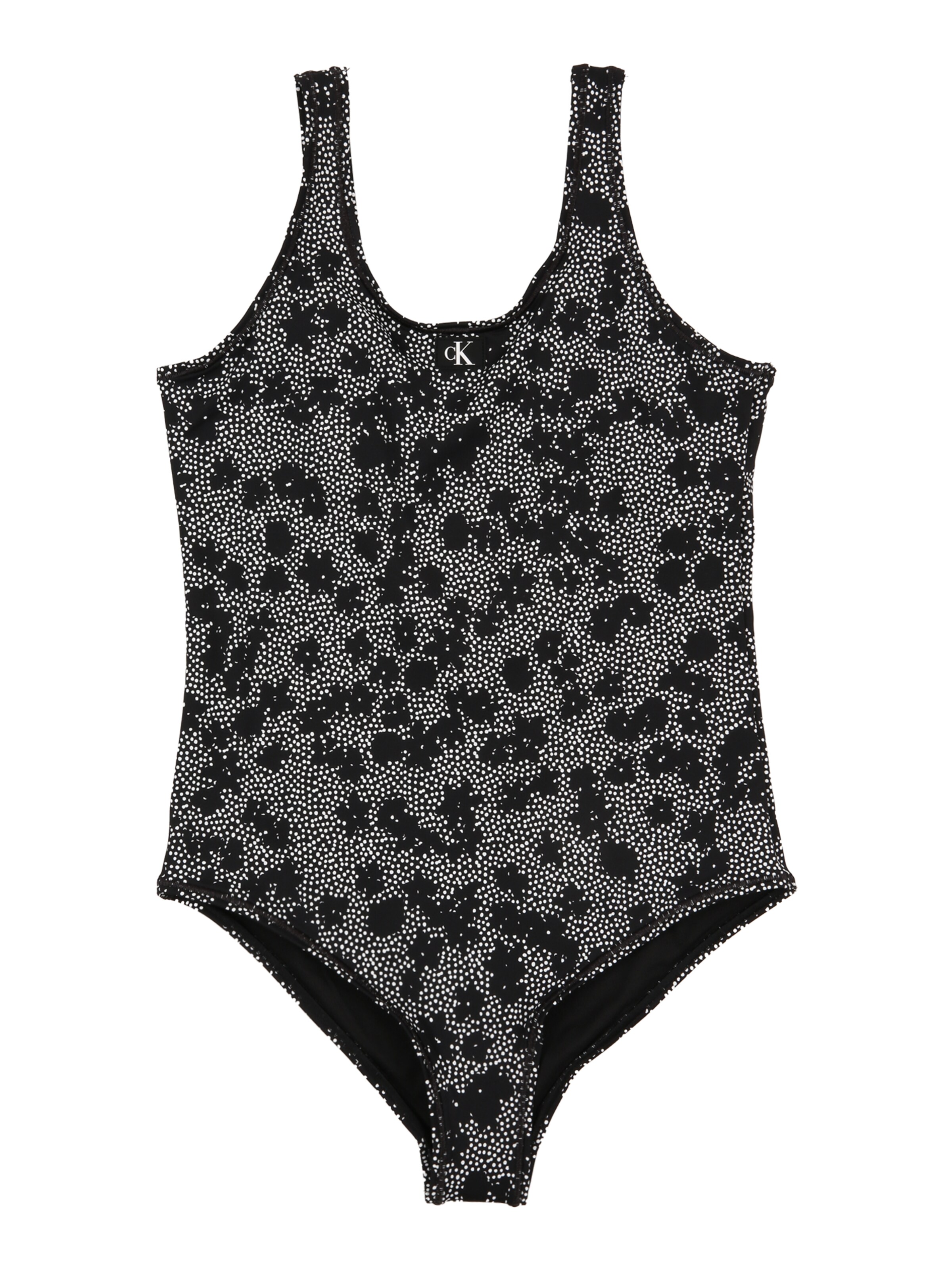 Maillot de bain Calvin Klein Swimwear en noir : devant