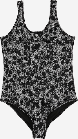 Calvin Klein Swimwear Badedragt i sort: forside