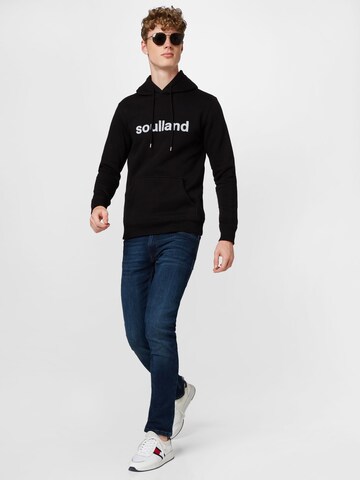 Soulland Sweatshirt 'Googie' i sort