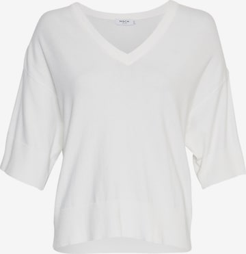MOSS COPENHAGEN Sweater 'Rachelle' in White: front