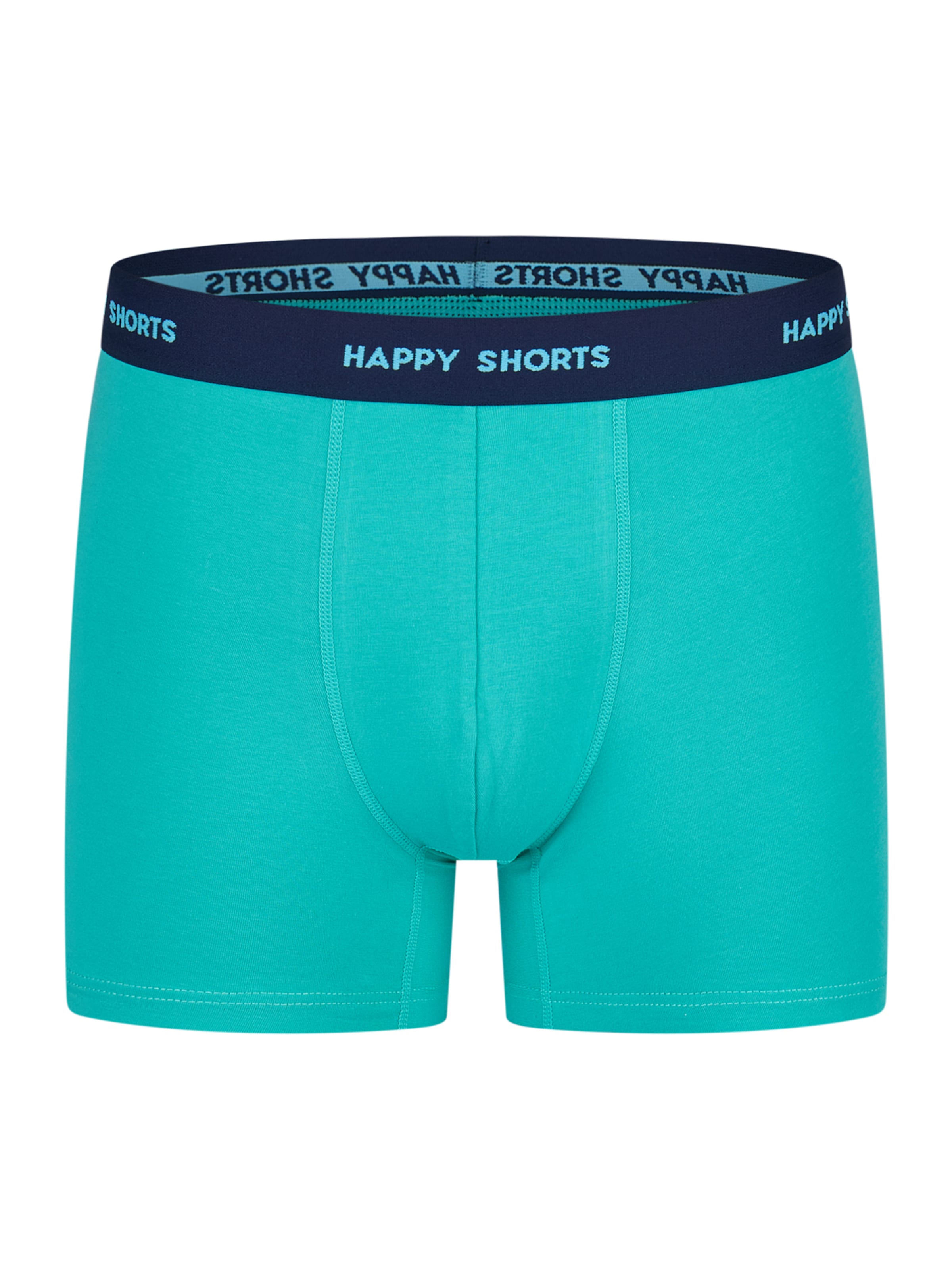 Happy Shorts Retro Boxer ' Jersey ' in Blau
