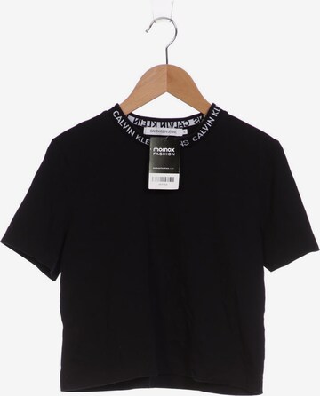 Calvin Klein Jeans Top & Shirt in S in Black: front