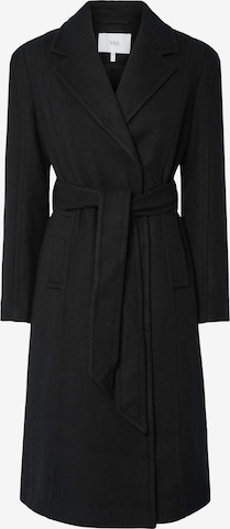 Manteau mi-saison 'YASKALI' YAS en noir : devant