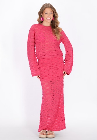 IZIA Sweater 'Festival' in Pink