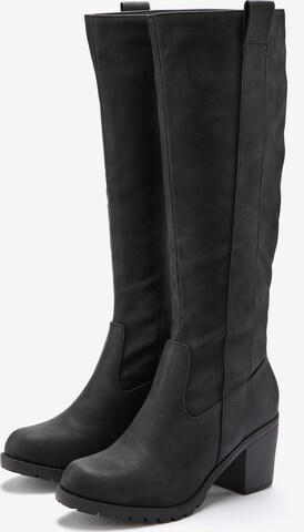 LASCANA Boots in Black