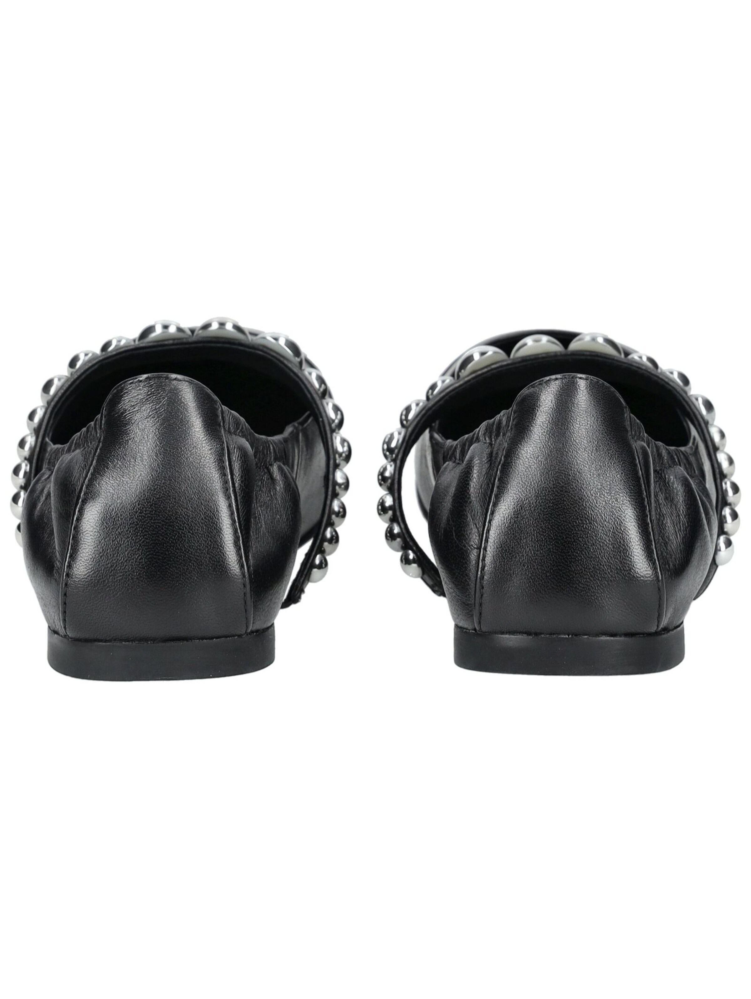 Högl Ballerina met riempjes in Zwart