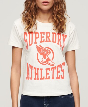 T-shirt Superdry en blanc