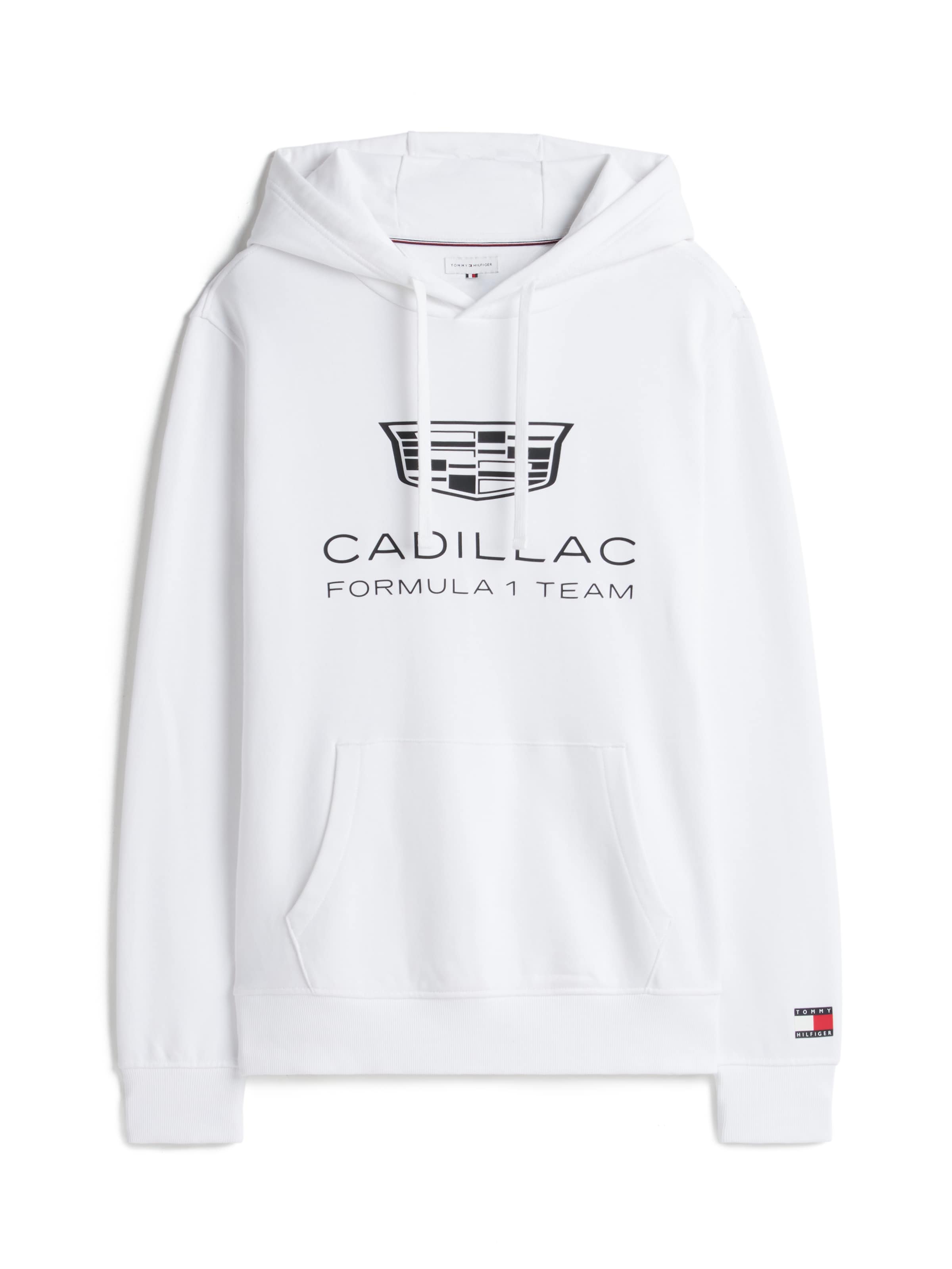 TOMMY HILFIGER Μπλούζα φούτερ 'TH X CF1' σε λευκό: μπροστά