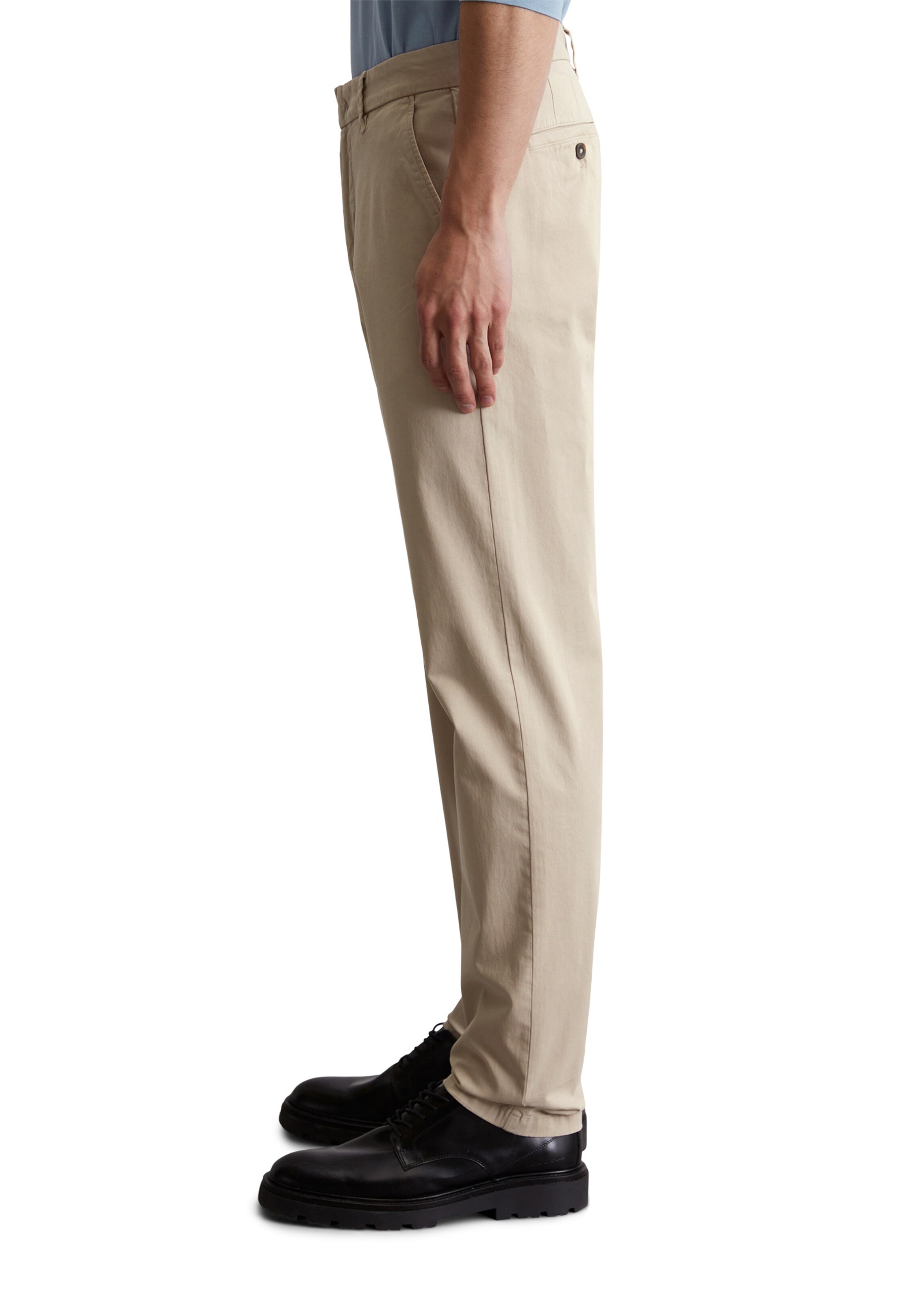 Marc O'Polo Tapered Chino trousers 'Osby ' in Grey