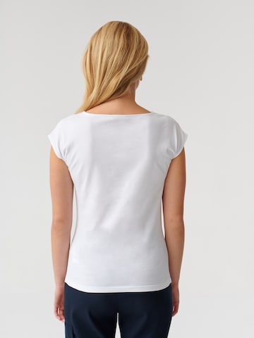 T-shirt 'AMANDA' TATUUM en blanc