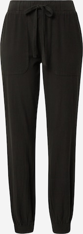 Kaffe Tapered Trousers 'Naya' in Black: front