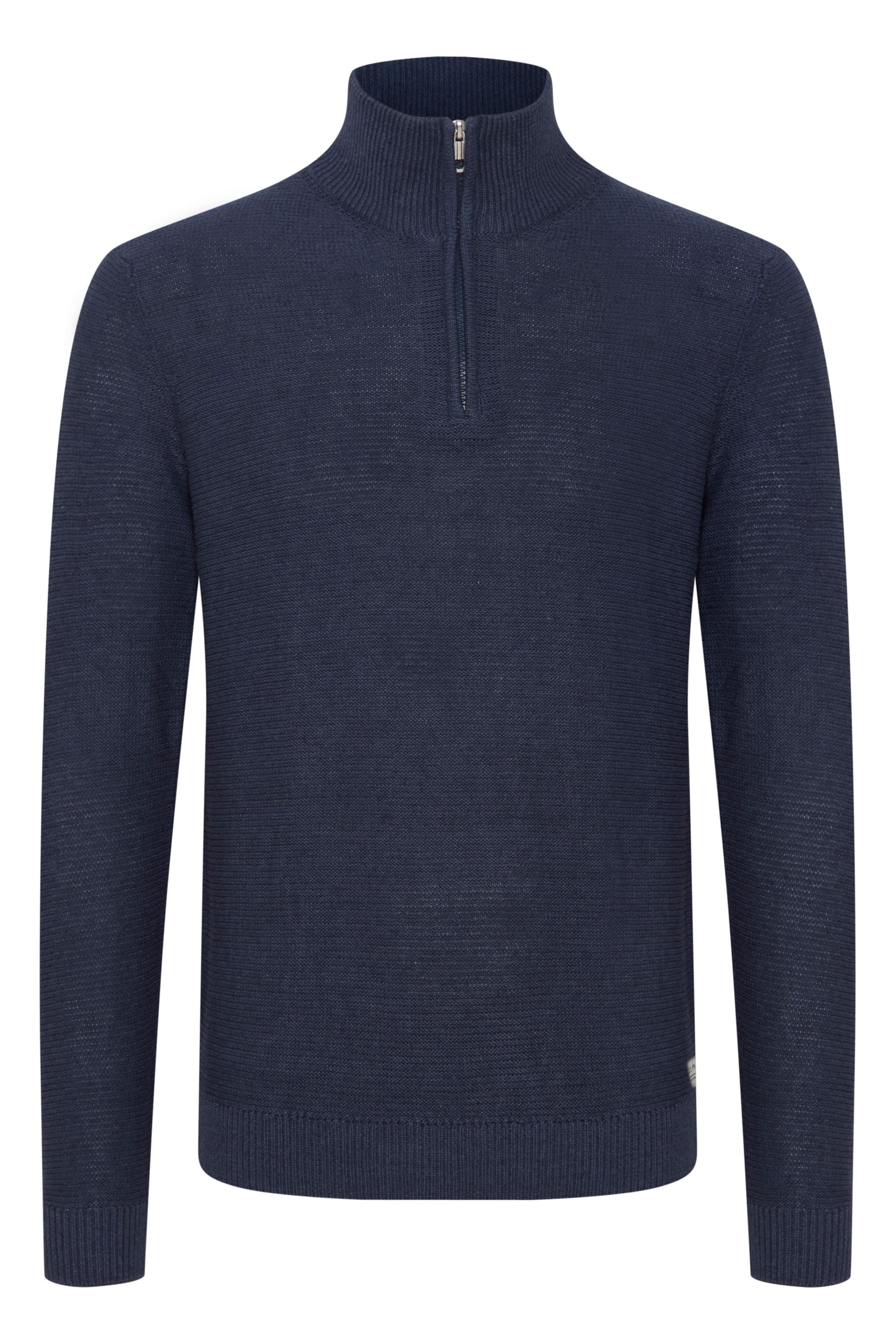 11 Project Pullover in Blau: Vorderseite