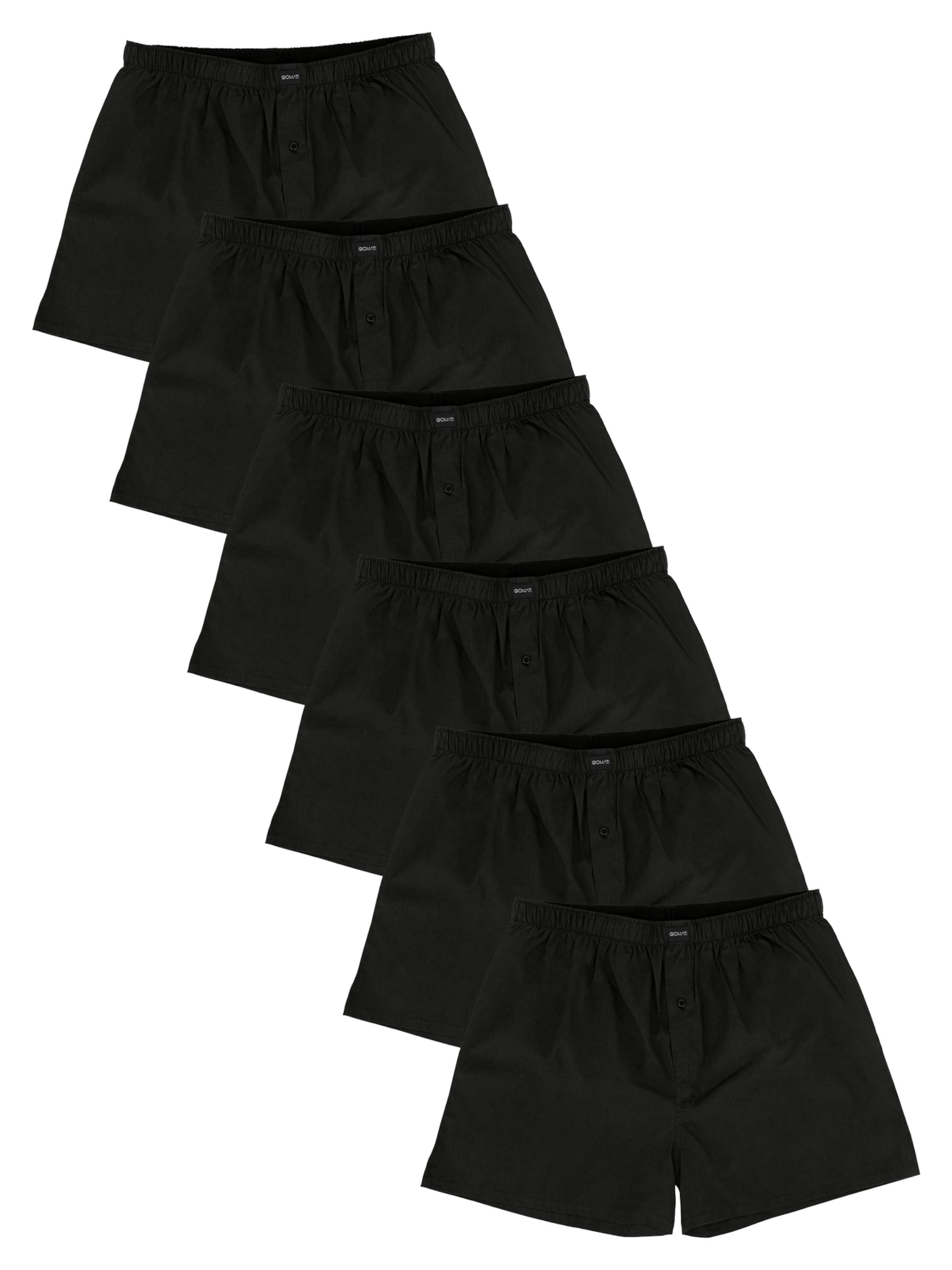 Gomati Boxer shorts 'Woven Boxer' in Black: front