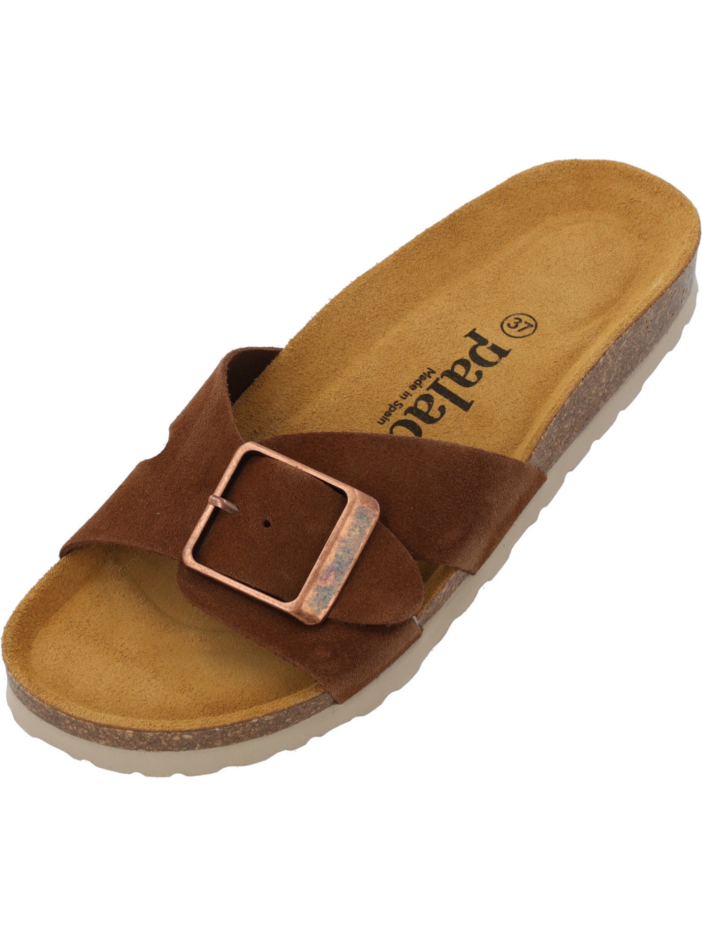 Palado Pantolette 'Palado Tinos Premium Leather'‌‌‌‌‌‌‌‌ in Braun: Vorderseite