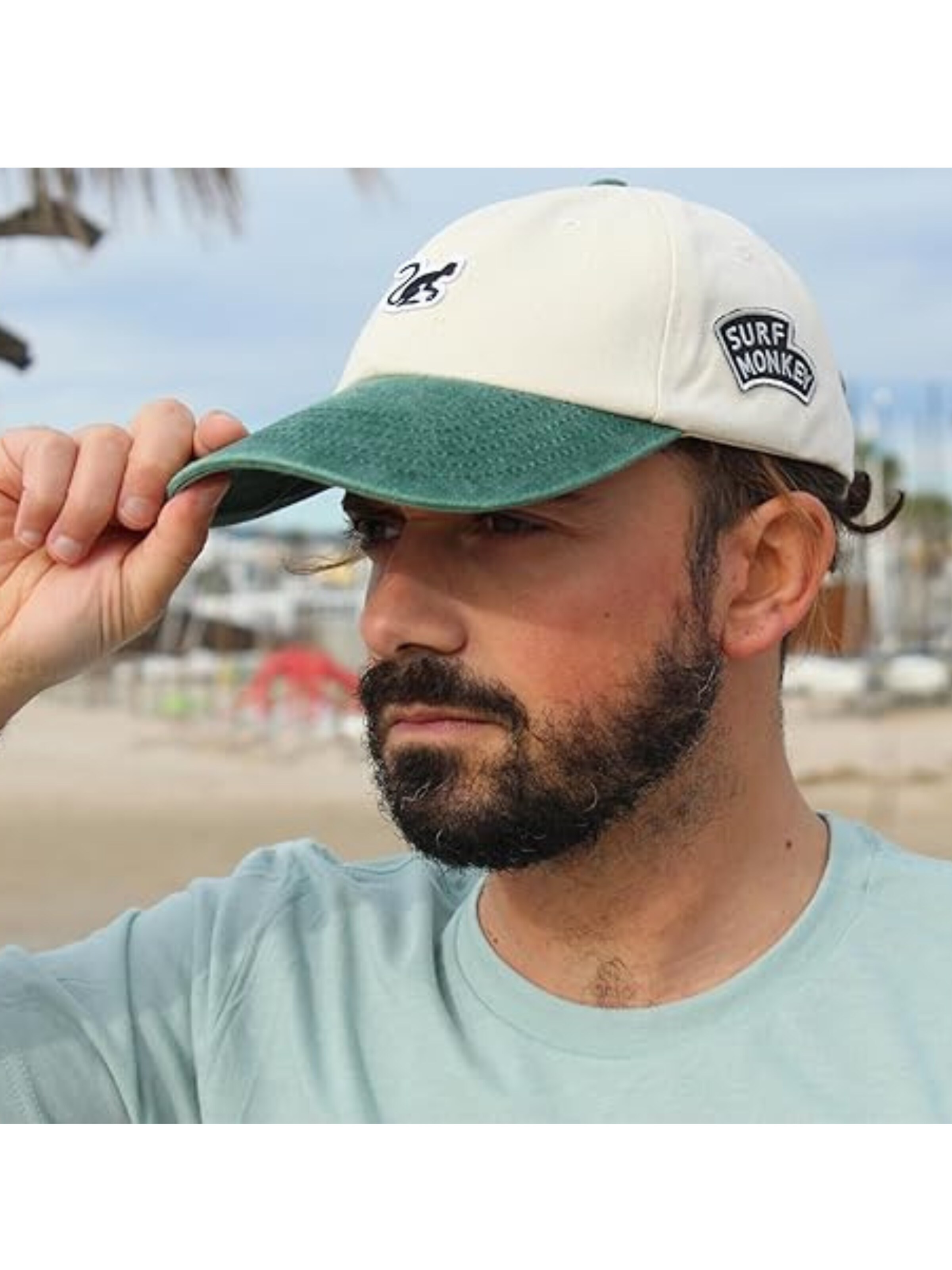 Surf Monkey Sports cap in Green