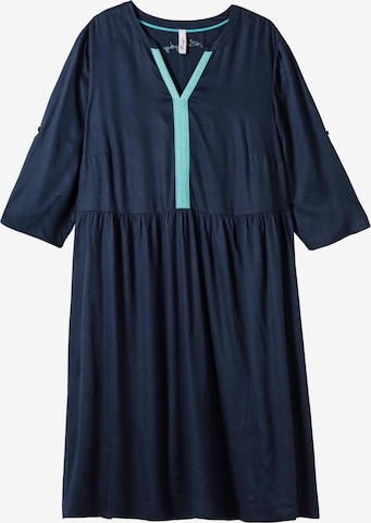 SHEEGO Summer Dress in Blue: front