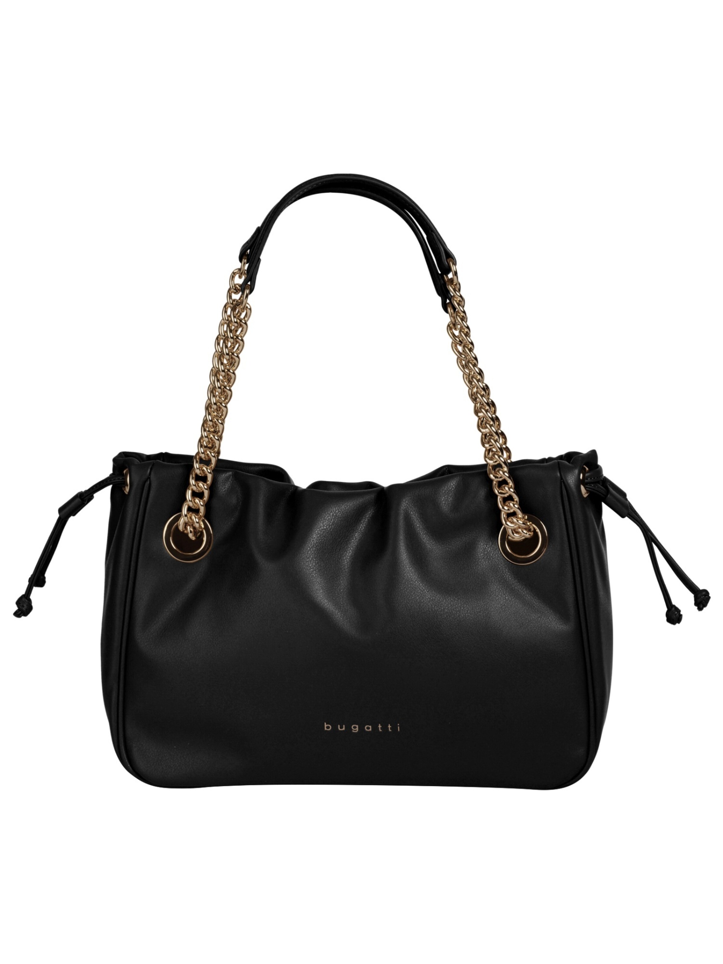 bugatti Handtasche 'LENI'‌‌‌‌‌‌‌‌‌‌ in Schwarz: Vorderseite