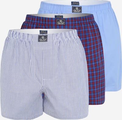 POLO RALPH LAUREN Boxerky - světlemodrá / tmavě modrá / červená / bílá, Produkt