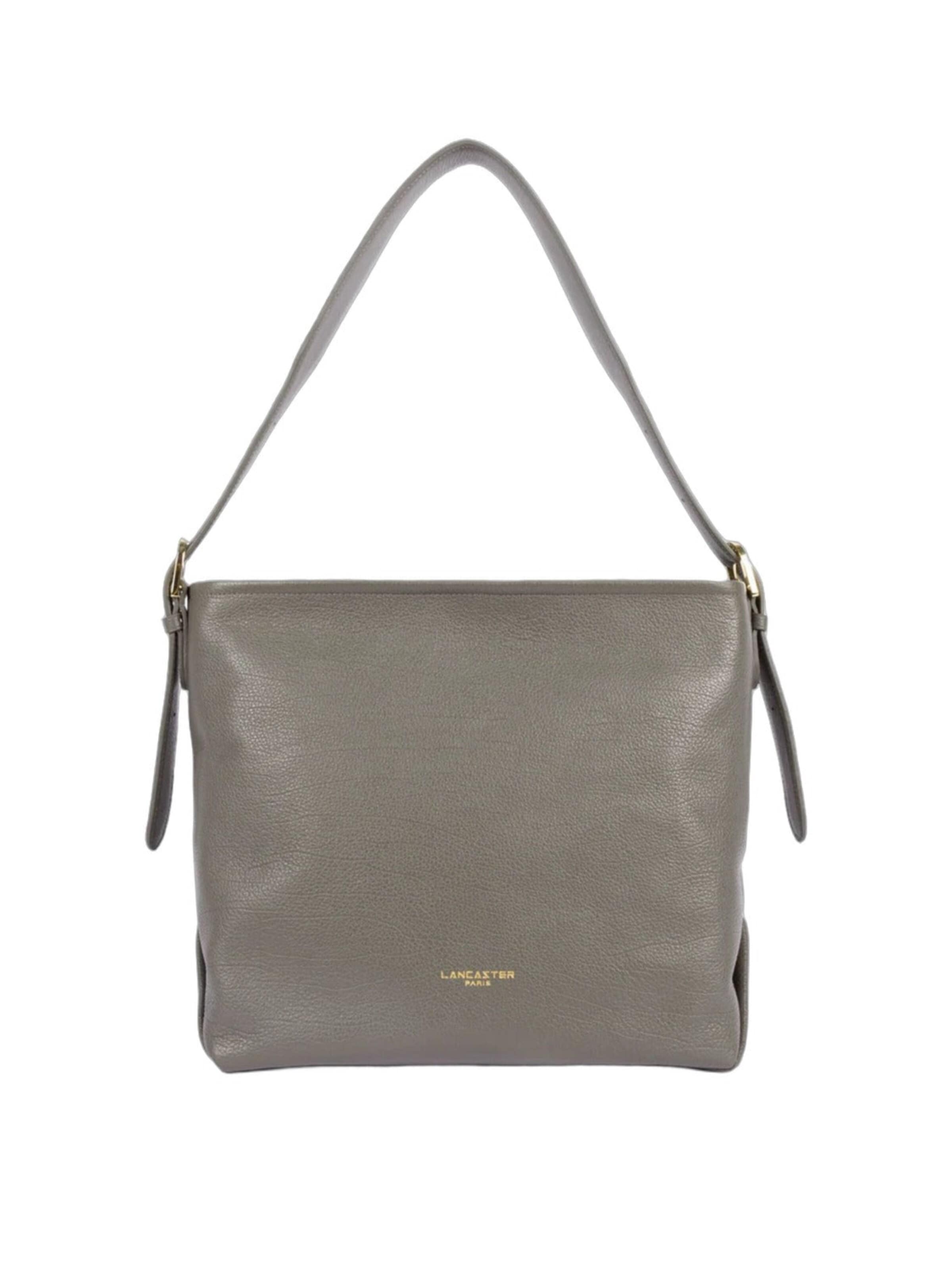 Borsa a spalla 'Dune' di LANCASTER Paris in grigio: frontale