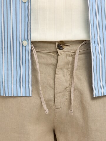 Loosefit Pantaloni 'SLHMAGNUS' di SELECTED HOMME in beige