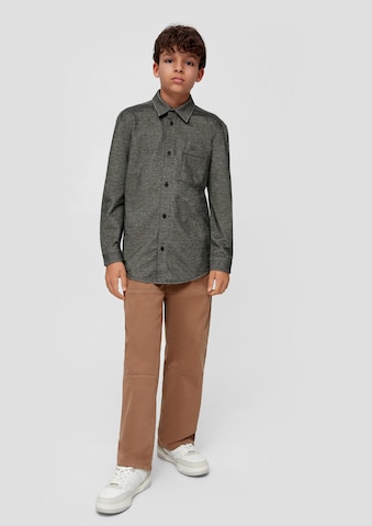 s.Oliver Slim fit Button Up Shirt in Grey