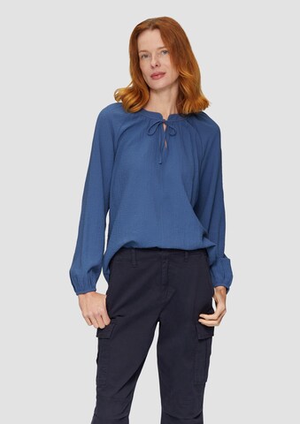 s.Oliver Bluse i blå: forside
