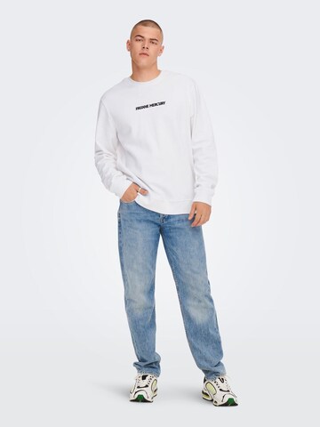 Only & Sons Sweatshirt in Wit