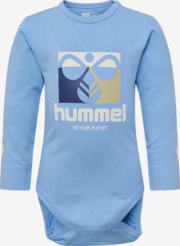 Hummel Rompertje/body in Blauw: voorkant