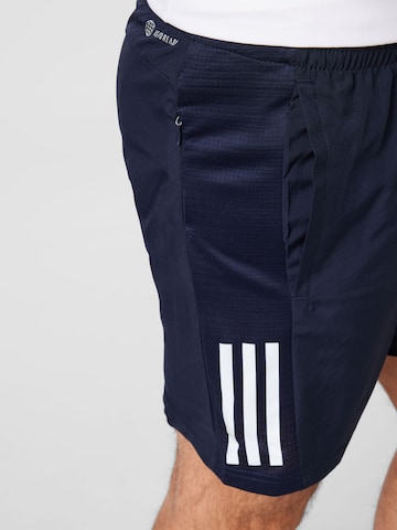ADIDAS SPORTSWEARregular Sportske hlače 'Own the Run' - plava boja