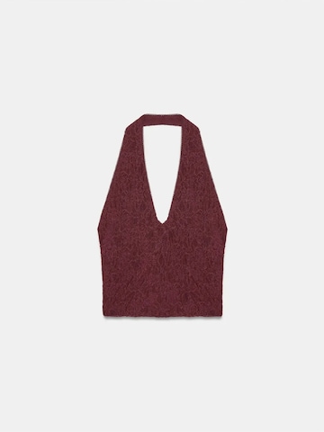 Dilvin - Blusa 'Blusen' em vermelho
