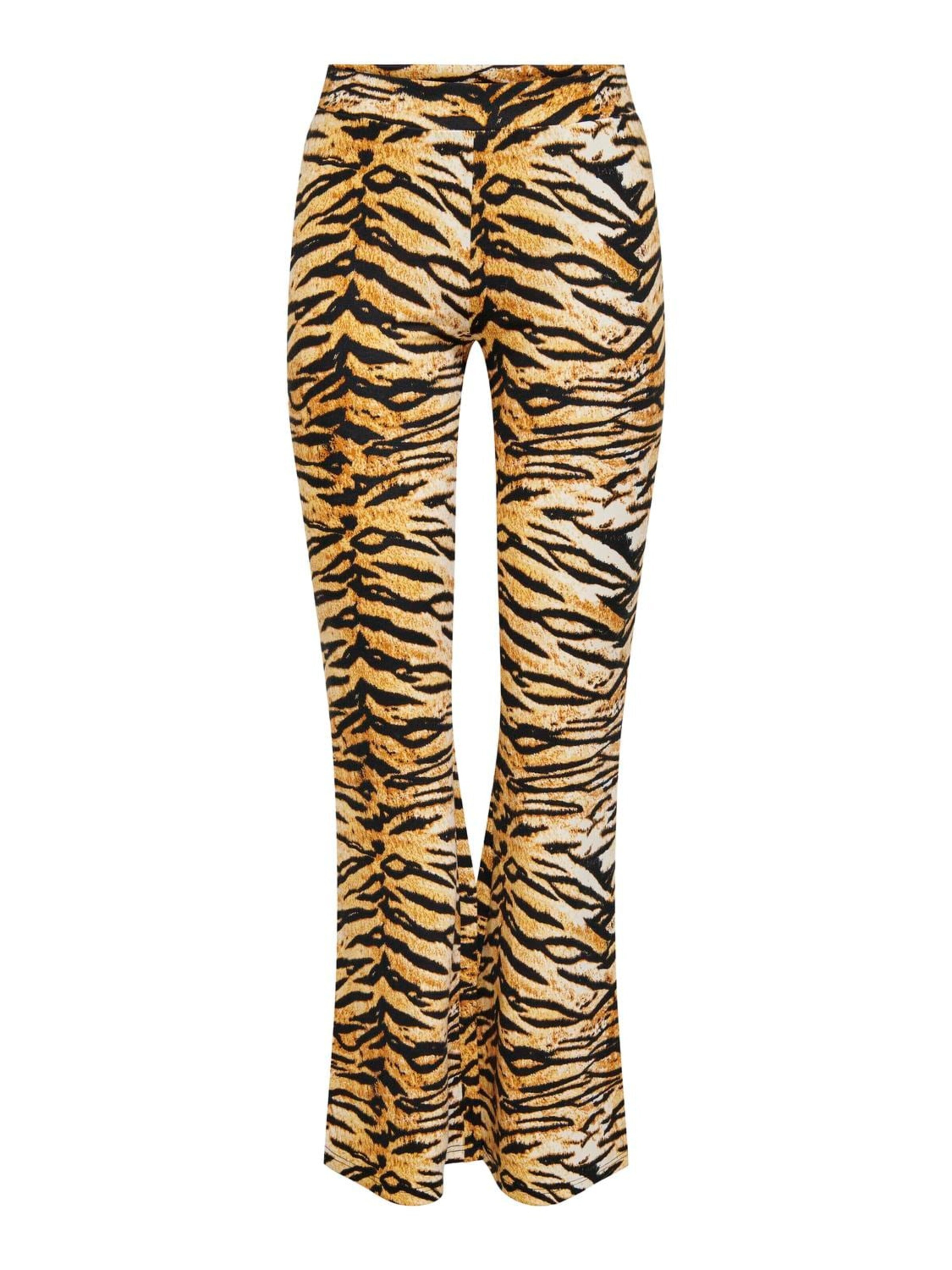 ONLY Baggy Broek in Oranje: voorkant