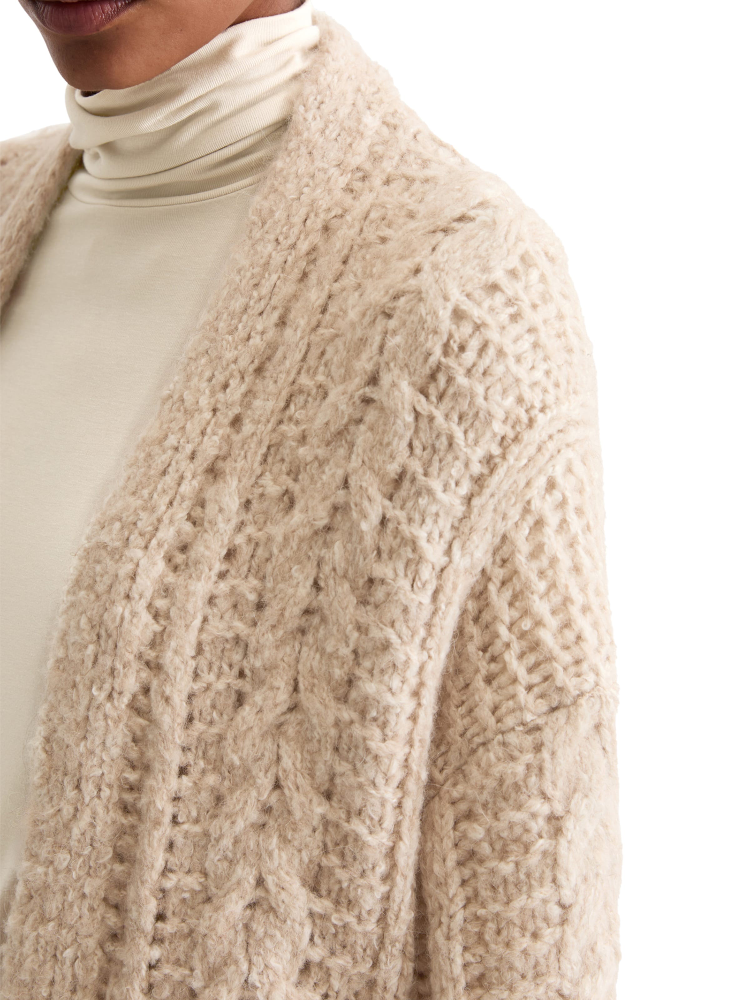 Marc O'Polo Knit cardigan in Beige