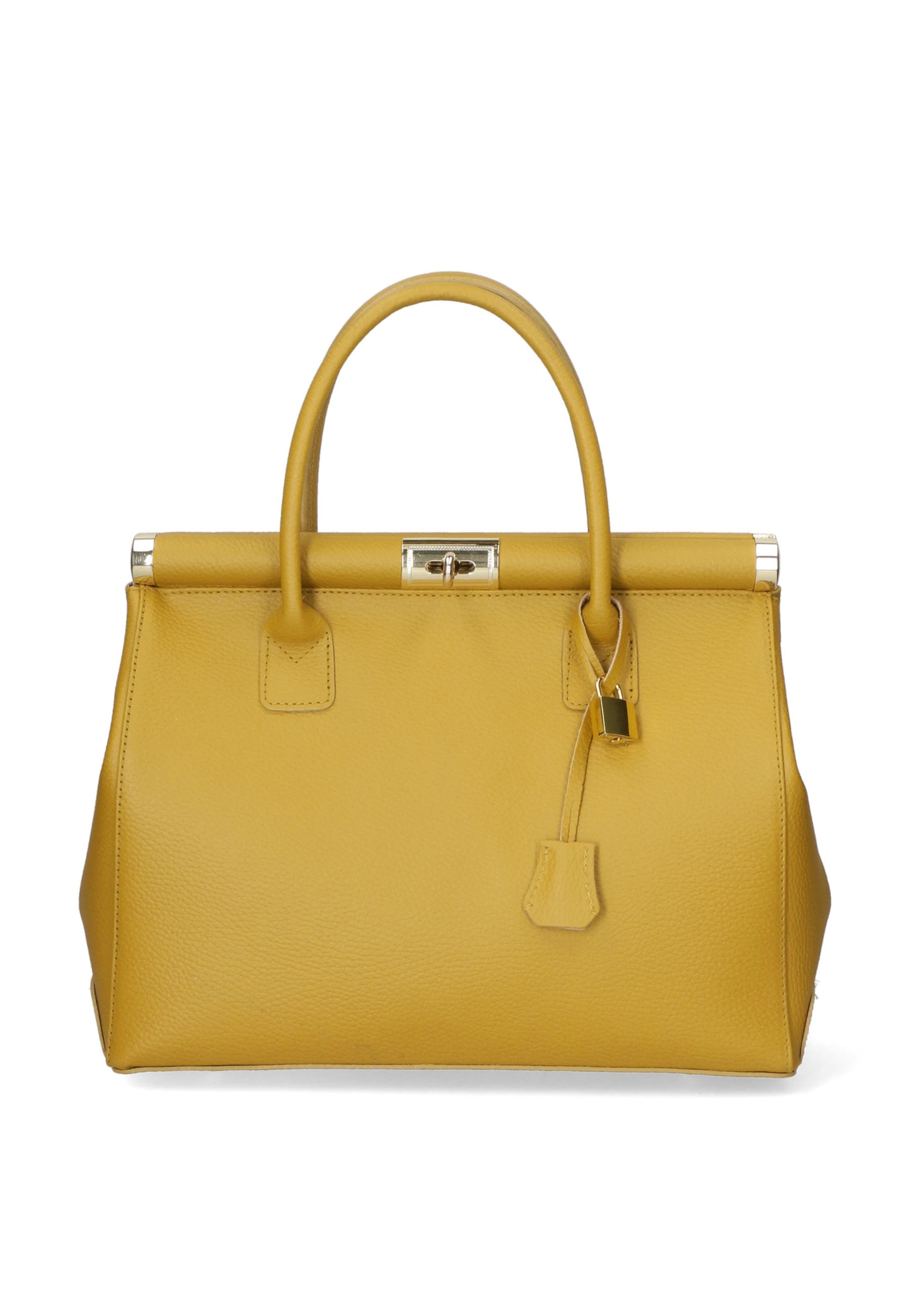 CHICCA BORSE Handbag in Yellow: front