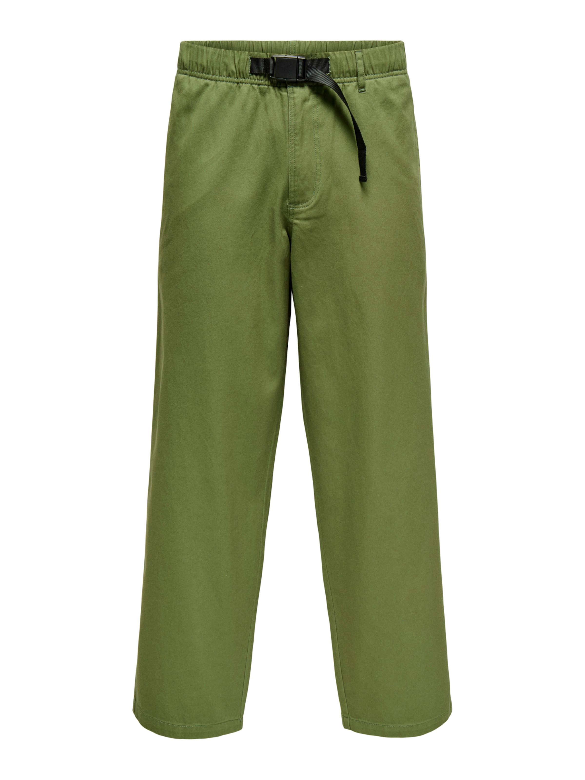 Only & Sons - regular Pantalón chino 'ONSHenry' en verde: frente