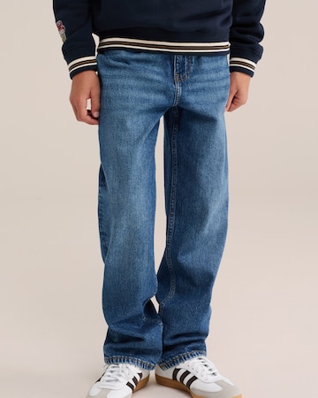 WE Fashion Обычный Джинсы в Синий: спереди