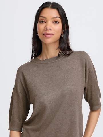 Pull-over ' BYMMMORLA TSHIRT ' b.young en marron