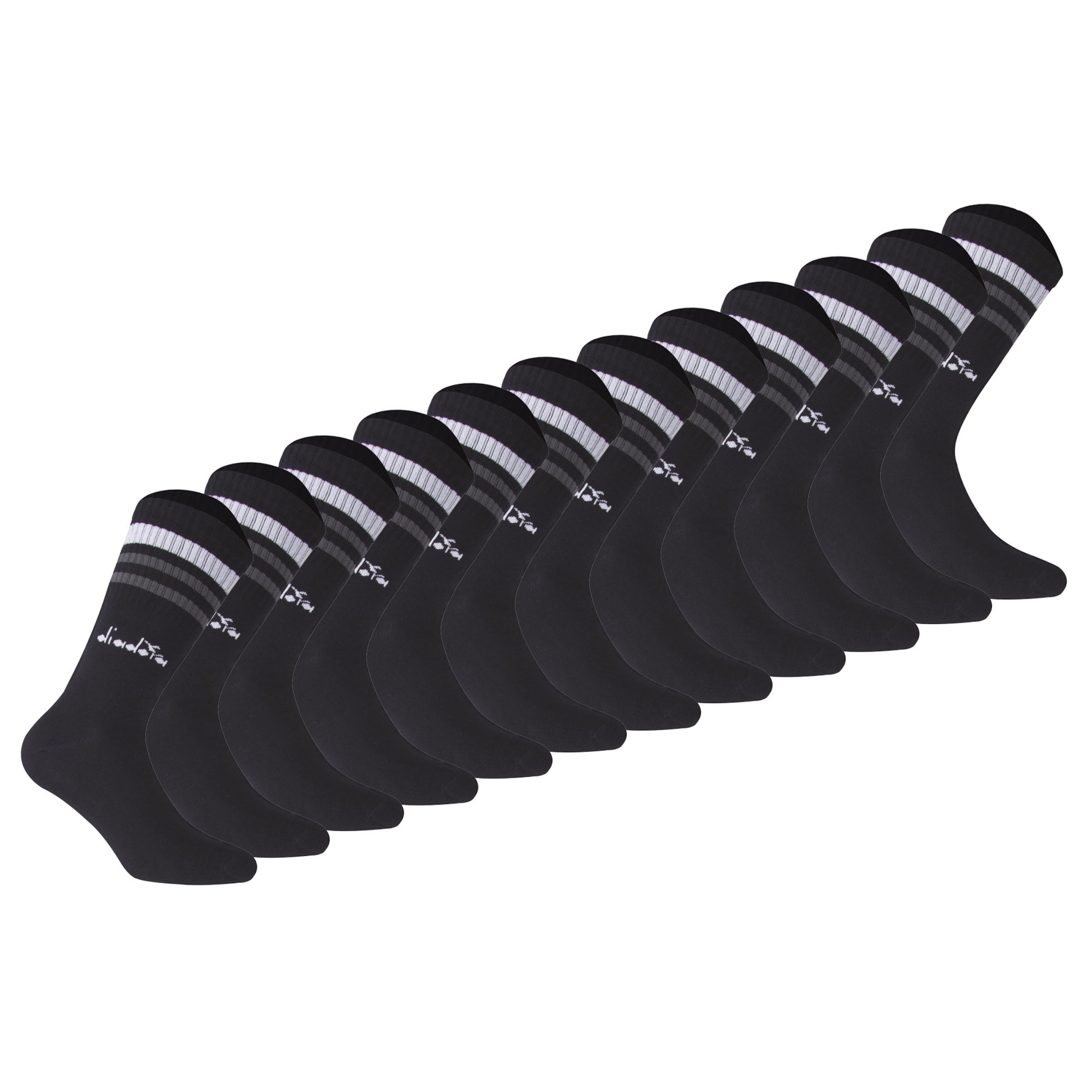 Calzino sportivo di Diadora in blu: frontale