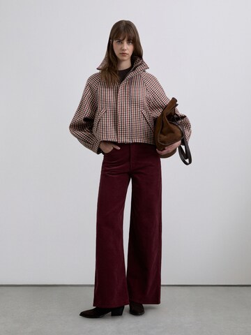 Scalpers Between-season jacket 'Choussy' in Red: front