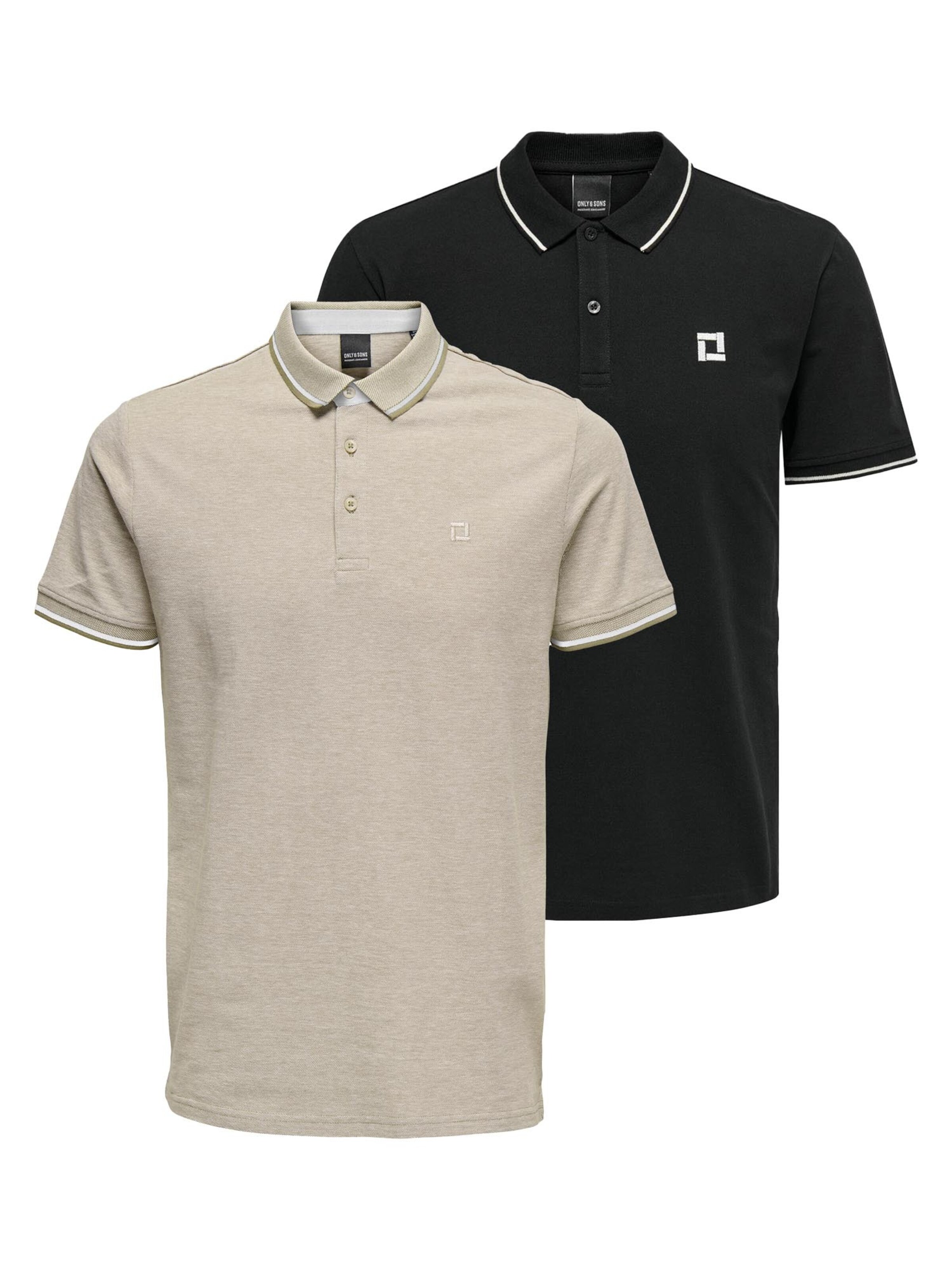 Only & Sons Shirt 'Onsefletcher'‌‌‌ in Schwarz: Vorderseite