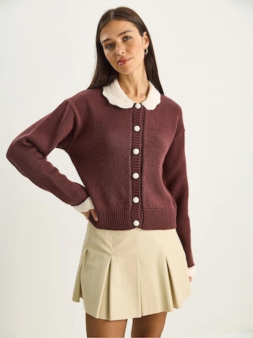 Bianco Lucci - Casaco de malha em vermelho