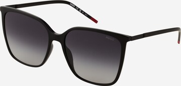 HUGO Sunglasses in Black: front