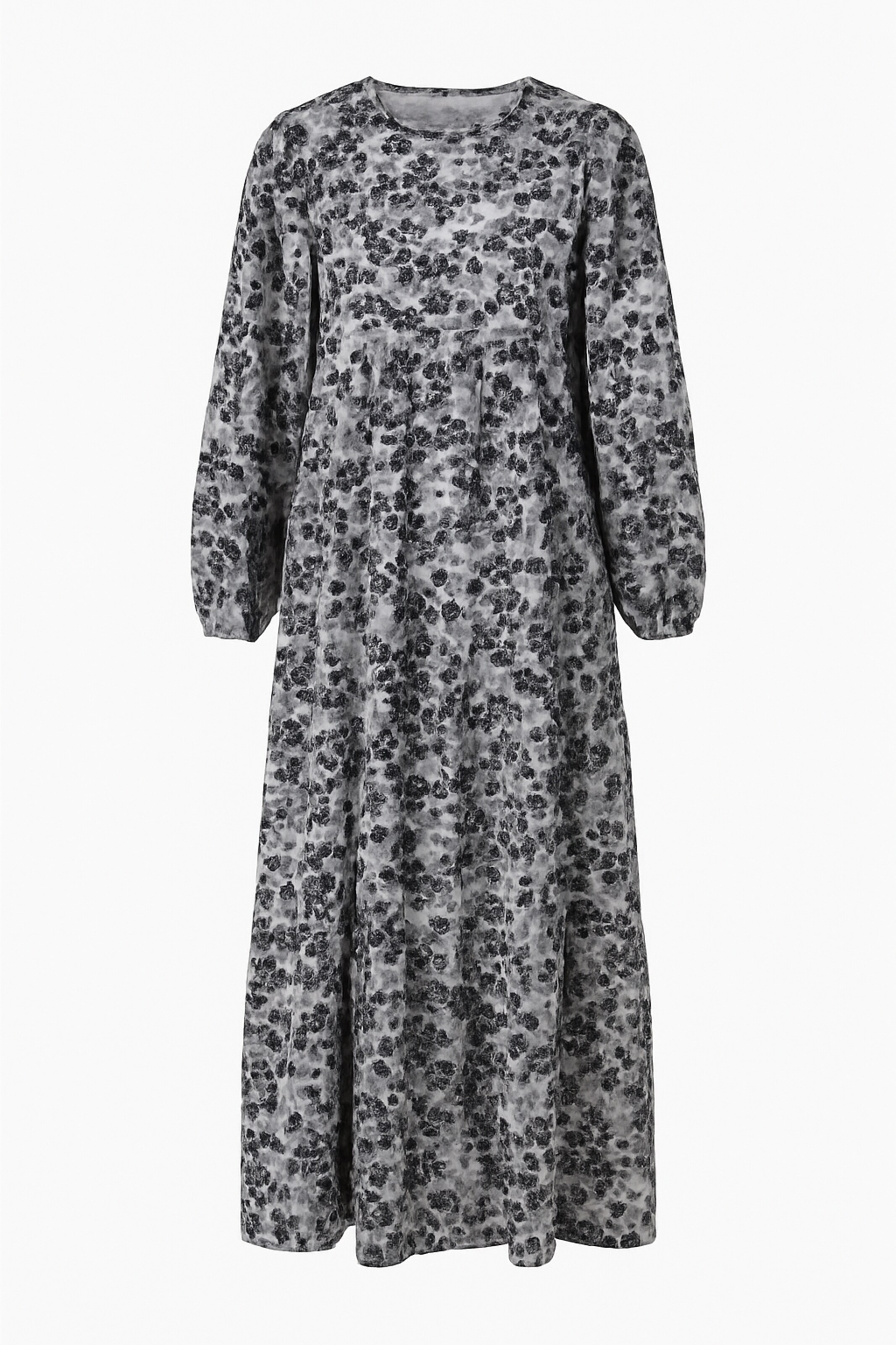 Touche Prive Jurk in de kleur Grijs / Zwart, Productweergave