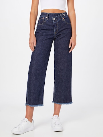 Herrlicher Wide leg Jeans 'Mäze' in Blauw: voorkant