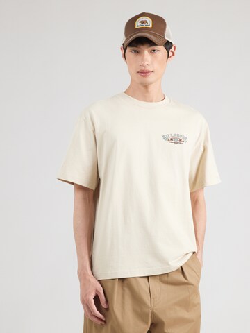 T-Shirt 'HERITAGE' BILLABONG en beige : devant