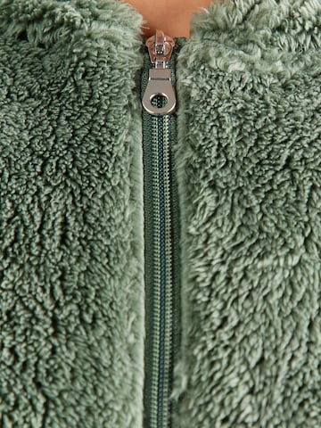 ONLY PLAY Функционално поларено яке 'ONPCas Fluf' в зелено